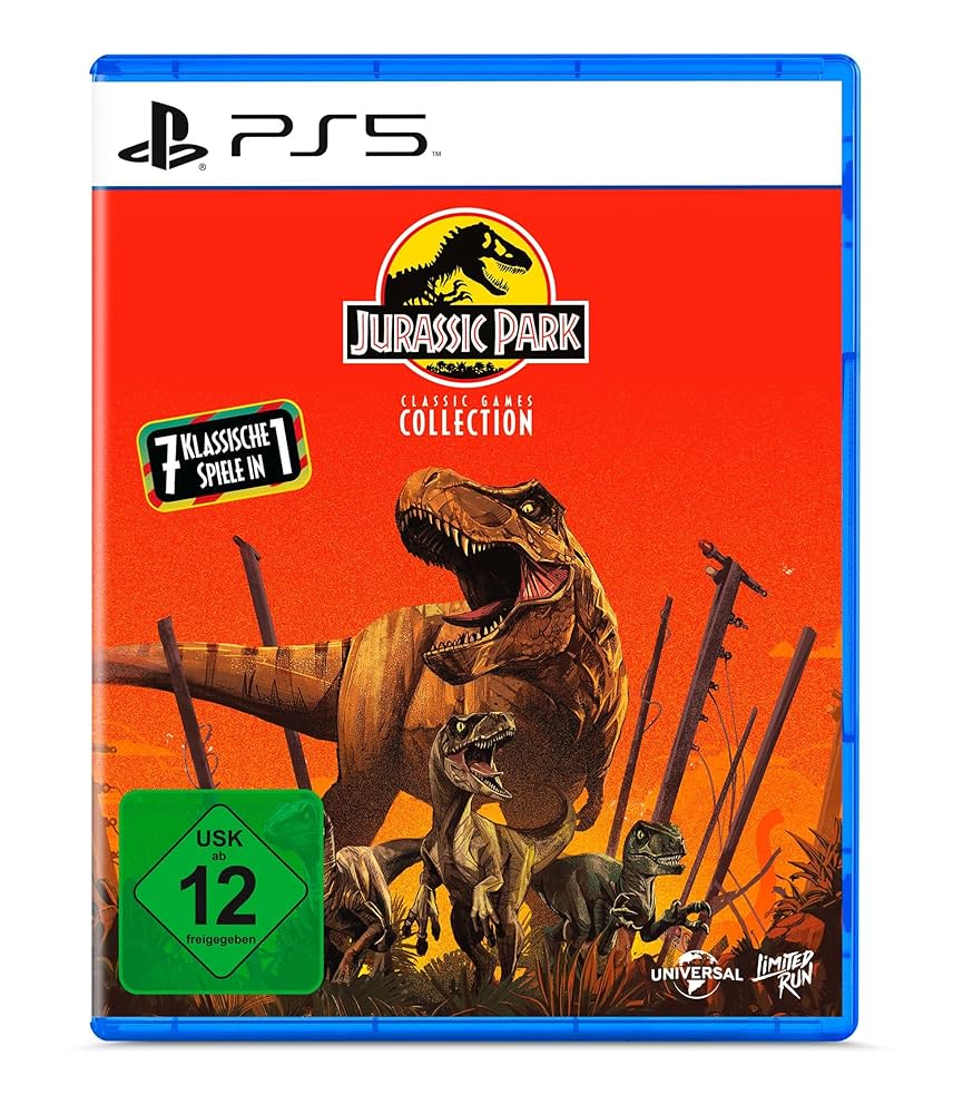 Amazon.com: Limited Run Jurassic Park Classic Games